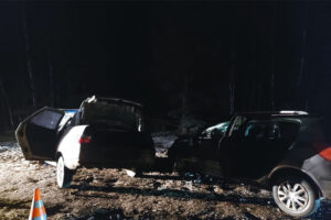 В лобовом ДТП в Брянской области погибли оба водителя, ранены двое детей и взрослый пассажир — ГИБДД