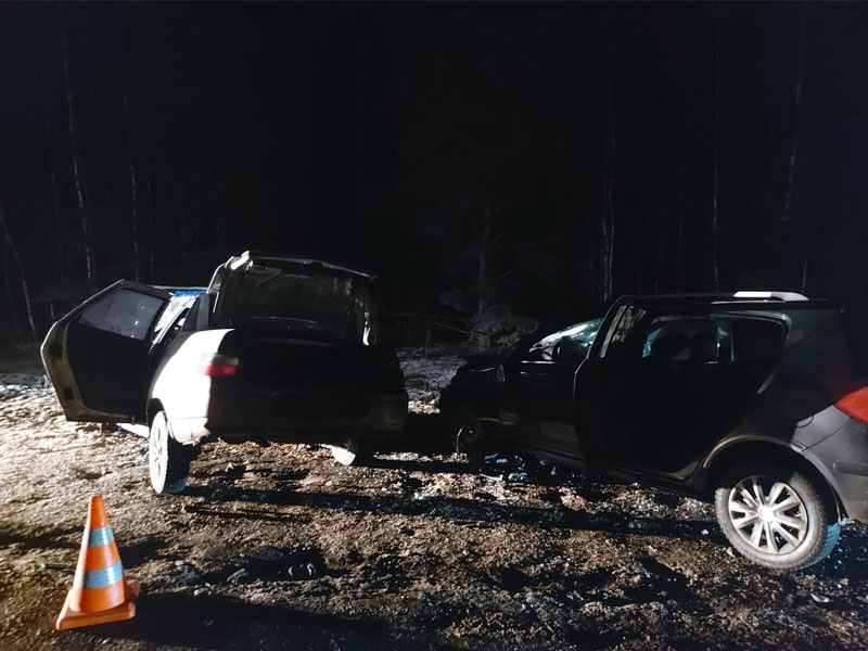 В лобовом ДТП в Брянской области погибли оба водителя, ранены двое детей и взрослый пассажир — ГИБДД