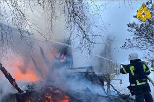 За новогодние выходные в Брянской области произошло 30 пожаров, один человек погиб
