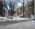 Впервые за пять лет в Брянске исчезла «вечная лужа» перед домом по Медведева, 56