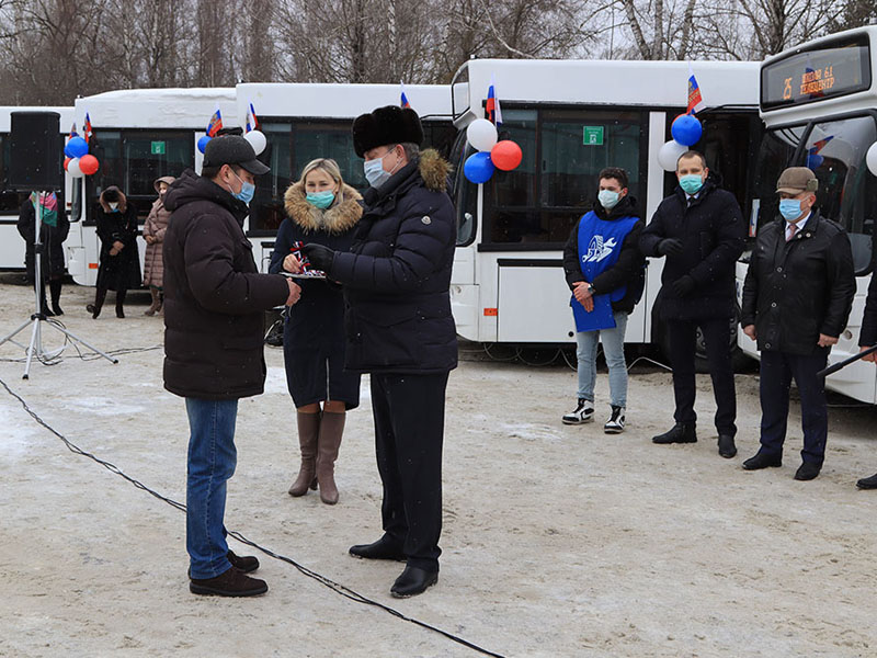 Брянск дождался новых автобусов большой вместимости. Для маршрутов №№25 и 37