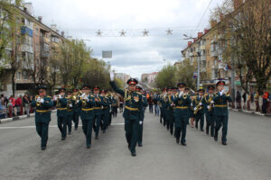 Военный оркестр брянского управления Росгвардии отметил 40-летний юбилей