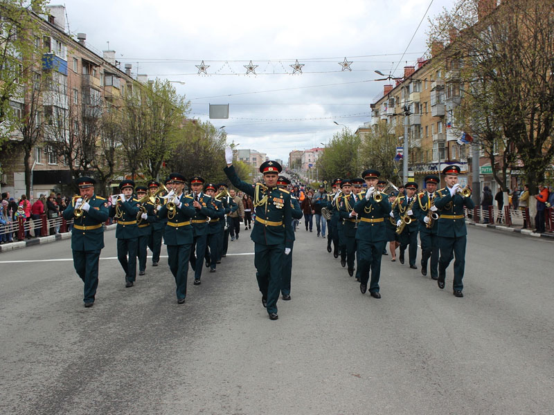 Военный оркестр брянского управления Росгвардии отметил 40-летний юбилей