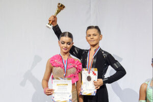 Брянский дуэт из «Фантазии» взял две бронзы на чемпионате и первенстве ЦФО по танцевальному спорту