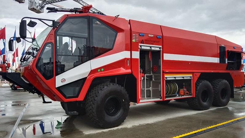 На выставке NAIS Брянский автозавод представит аэродромный пожарно-спасательный автомобиль