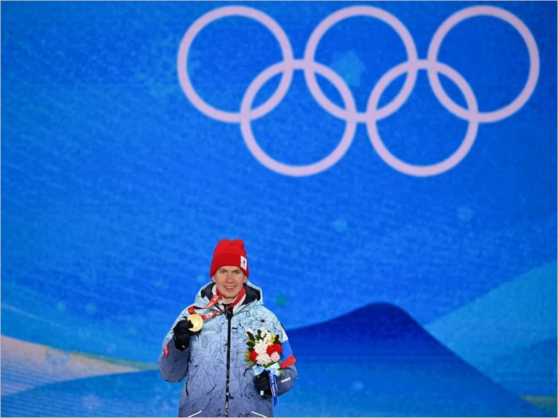 Александр Большунов претендует на звание лучшего атлета Олимпиады-2022