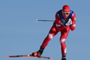 Александр Большунов – олимпийский чемпион в скиатлоне
