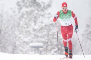 Россия победила в лыжной эстафете. Александр Большунов стал двукратным олимпийским чемпионом