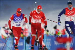 Ни гонки без медали: Большунов и Терентьев стали бронзовыми призёрами Олимпиады в командном спринте