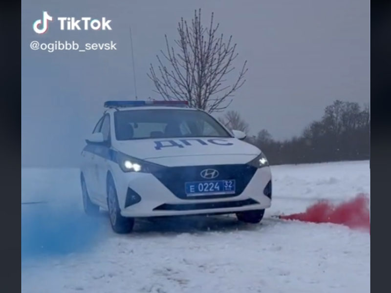 Брянские автоинспекторы набрали миллион просмотров в TikTok