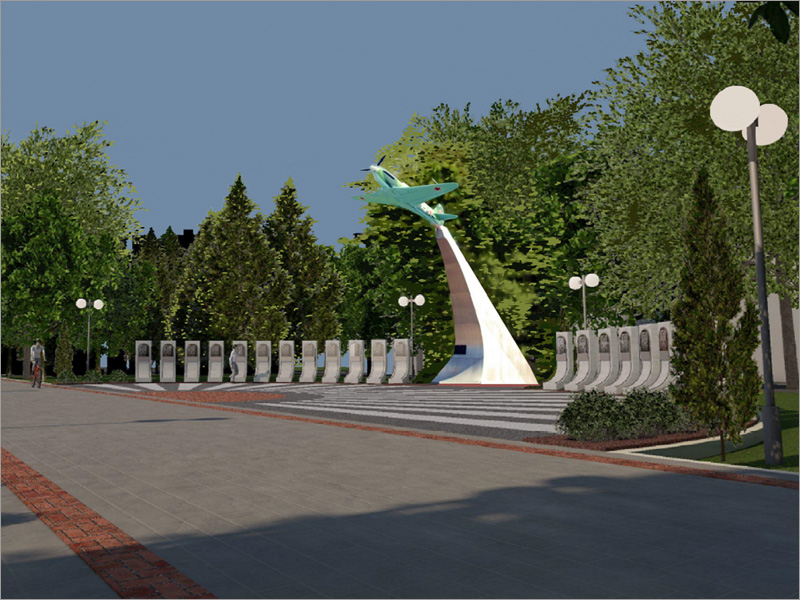Размах на рубль, выхлоп на копейку: памятник героям-лётчикам в Брянске выродился в ублюдочную «модельку»