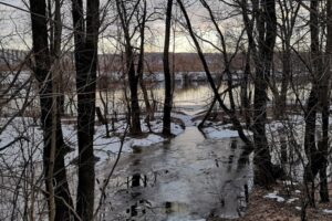 Уровень воды в Десне в черте Брянска достиг аномального максимума для февраля
