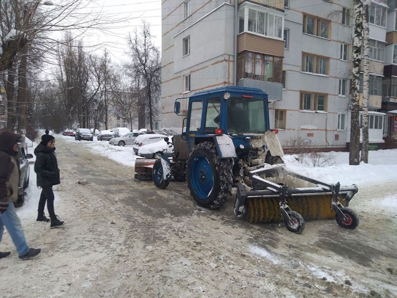 За месяц с улиц Брянска вывезли почти 70 тонн снега