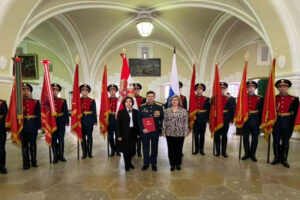 Брянской области передали боевое знамя времен Великой Отечественной войны