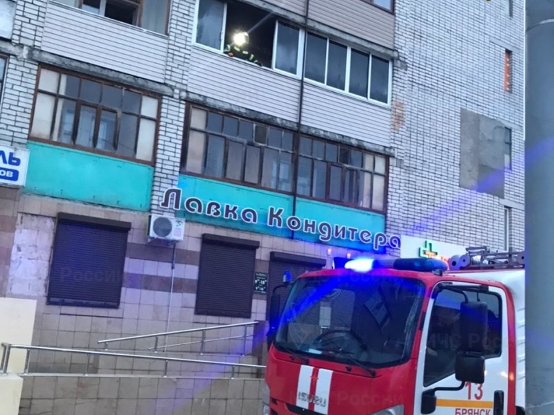 В Брянске два человека спасены из горевшей квартиры в «Китайской стене»