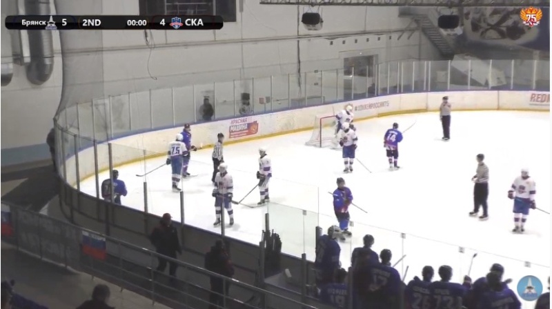 Хоккейный «Брянск» вышел вперёд в серии со «СКА-ГУОР Карелией»