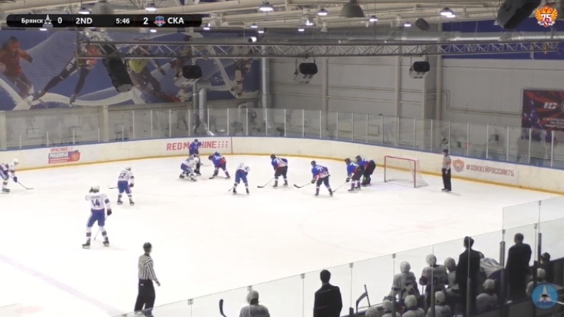 Хоккейный «Брянск» не сумел победно завершить первый раунд плей-офф дома