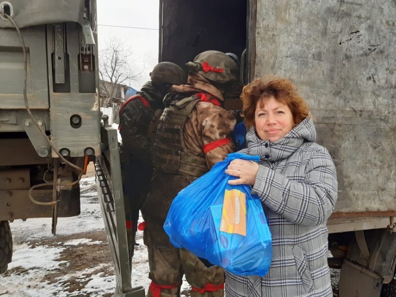Жителям Украины передано 12 тонн гуманитарной помощи из Брянской области