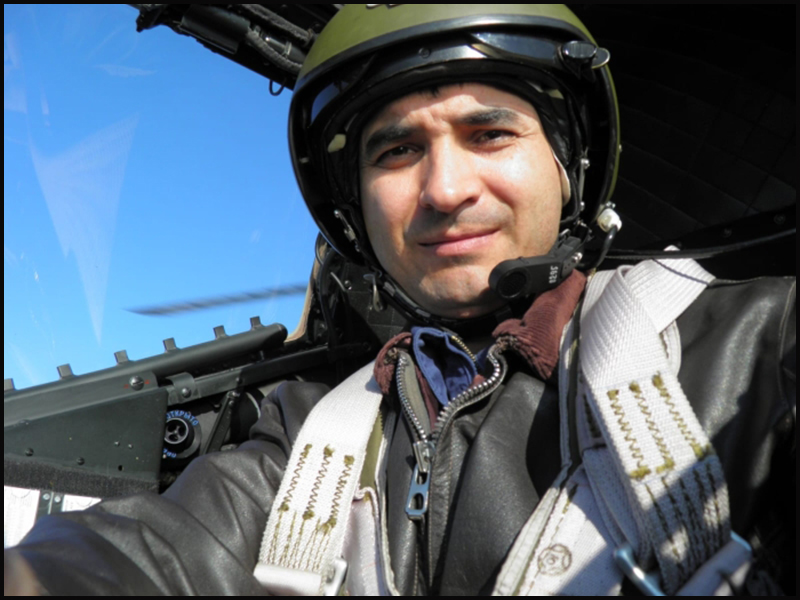 В Клинцах прощаются с героически погибшим лётчиком Алексеем Хасановым