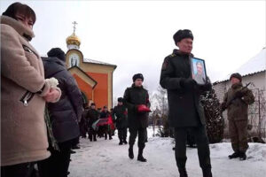 В Брянской области состоялись похороны российских военных