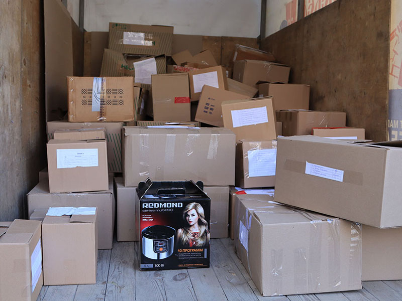 В Брянске за месяц работы Дома волонтера собрано более 40 тонн гуманитарной помощи