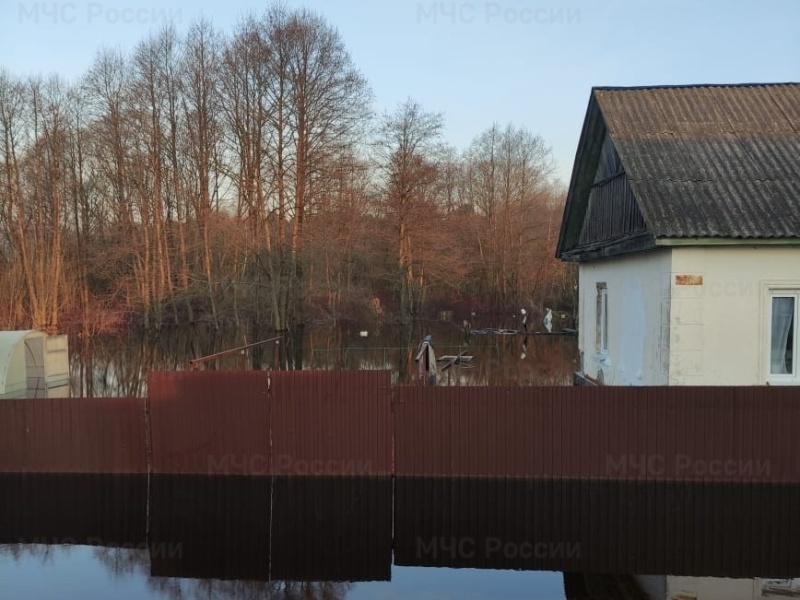 В ночь на пятницу паводком в Брянске затопило 12 жилых домов в Брянске и Сельцо