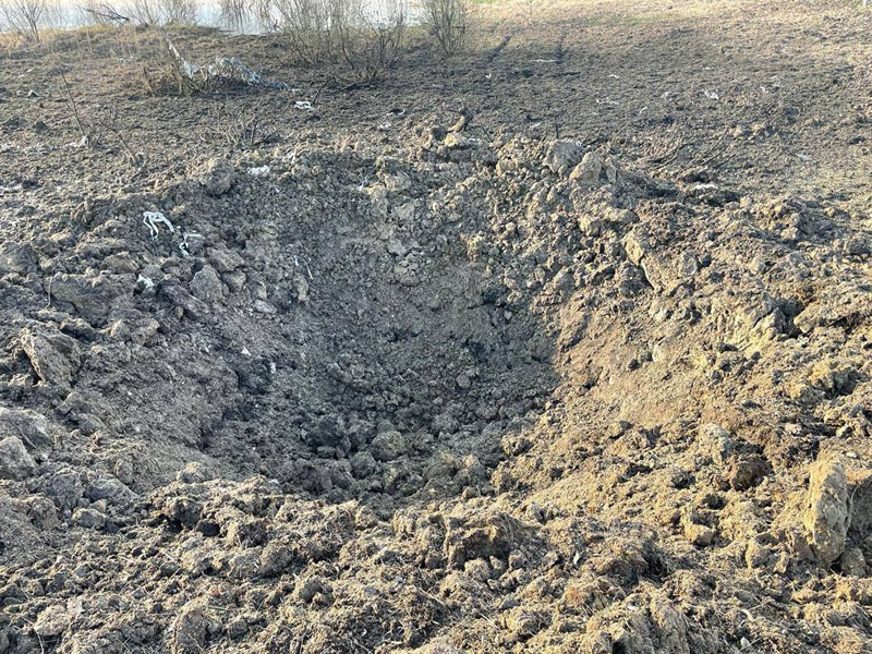 Два украинских авиаснаряда попали по родине Александра Богомаза. У нефтеналивного терминала