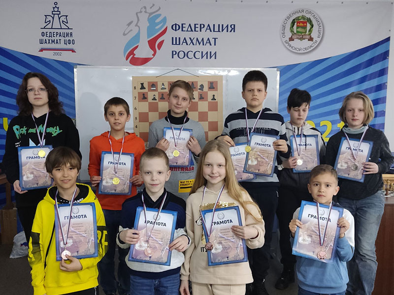 В Брянске завершился турнир «Белая ладья» среди школьников