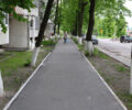 На месте «вечной лужи» по улице Медведева в Брянске проложили «усиленную» ливнёвку