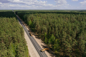 Отремонтированный участок трассы А-240 под Новозыбковом полностью откроют до конца лета