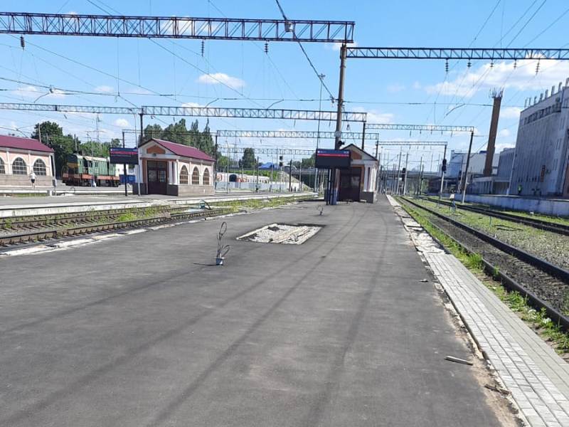 На вокзале Брянск-Орловский начался ремонт платформы №5