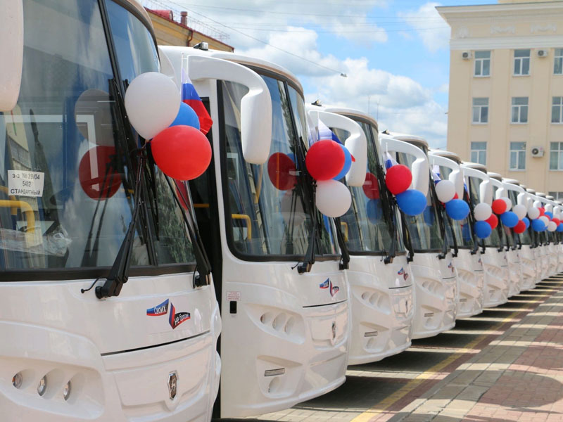 На пригородные и межмуниципальные брянские маршруты отправили 66 новых автобусов