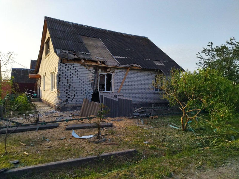 Украина рано утром 20 июня обстреляла брянский районный центр Суземка