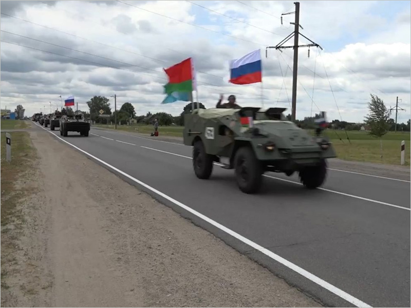 Броня крепка: через Брянск проложен маршрут международного бронепробега «Дорога мужества»