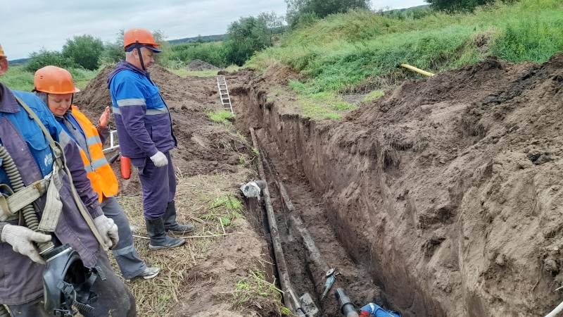 Брянские газовики реконструировали газопровод в Брасовском районе
