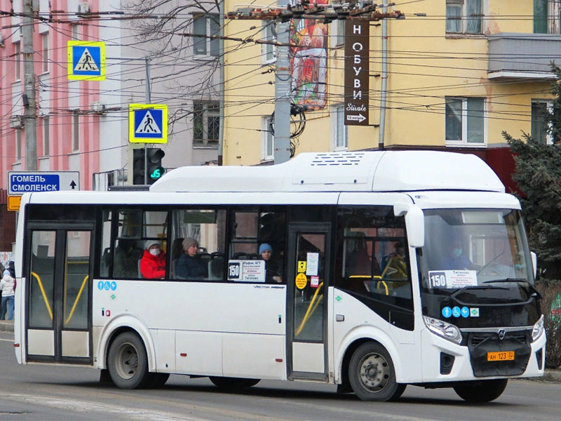 В Брянске увеличилось число автобусов и рейсов на маршруте №150 до Тиганово