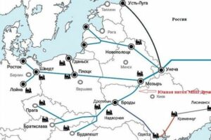 Украина остановила прокачку нефти по «Дружбе» на Венгрию, Чехию и Словакию
