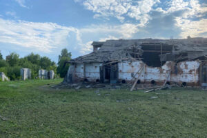 Брянское Климово засыпало осколками от сбитой «Точки-У», ранены два человека — губернатор
