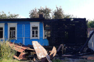 В Брянской области собирают помощь пострадавшей от пожара многодетной семье из Зёрново