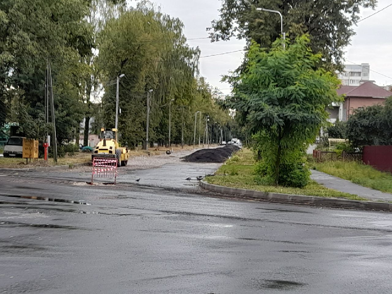 Исполнение контракта на капитальный ремонт улицы Медведева в Брянске сорвано