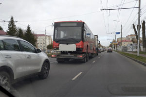 Брянск принимает красные троллейбусы и готовит асфальтирование депо для «Адмиралов»