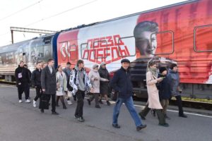 «Поезд Победы» в Брянске посетили более 3,5 тыс. человек
