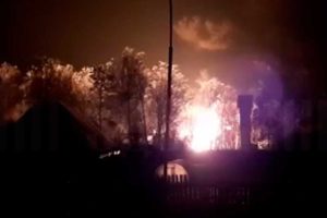 Суражский комбинат Росрезерва «Слава» вновь подвергся атаке украинских беспилотников