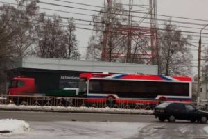 В Брянск продолжают прибывать ударными темпами троллейбусы «Адмирал»