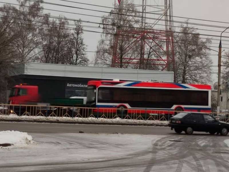 В Брянск продолжают прибывать ударными темпами троллейбусы «Адмирал»