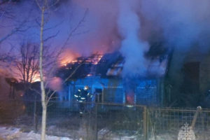 В Володарском районе Брянска в пожаре погиб пожилой мужчина