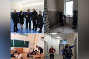 Школа, ДК, дворы: мониторинговые группы брянских местных отделений «ЕР» контролируют реализацию народной программы