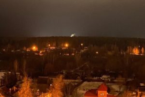 Жители города Клинцы сообщили о мощном ночном взрыве