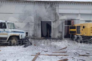 В Трубчевске украинский беспилотник атаковал здание РЭС
