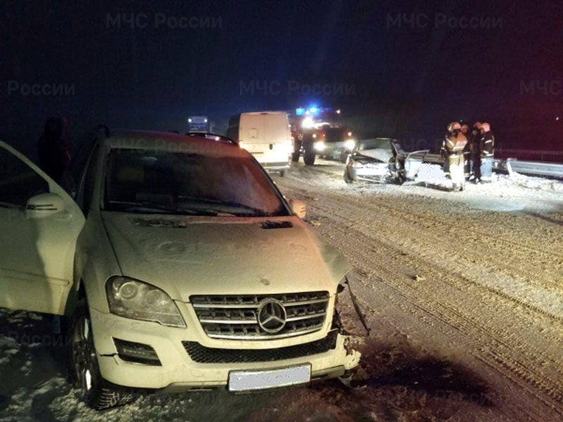 В лобовом ДТП на объездной под Брянском погиб водитель «Приоры»